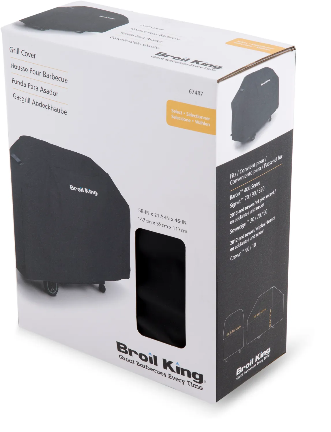 Broil King Select bbq hoes 58 inch 147 cm