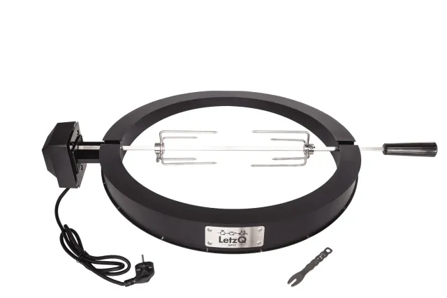 LetzQ Spit 13 inch draaispit RVS voor kamado
