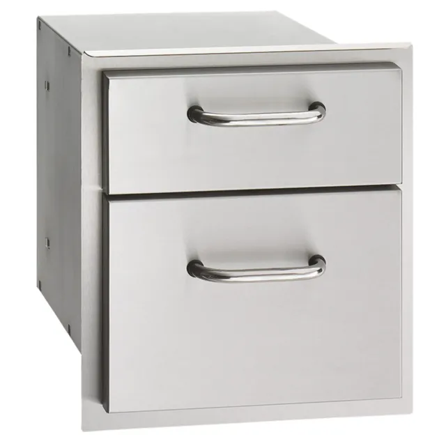 Fire Magic Select Double Drawer inbouwlade dubbel rvs