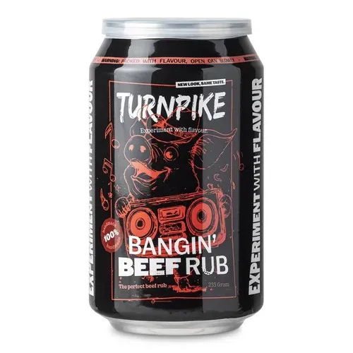 Turnpike Smokers Bangin' Beef BBQ Rub Rund