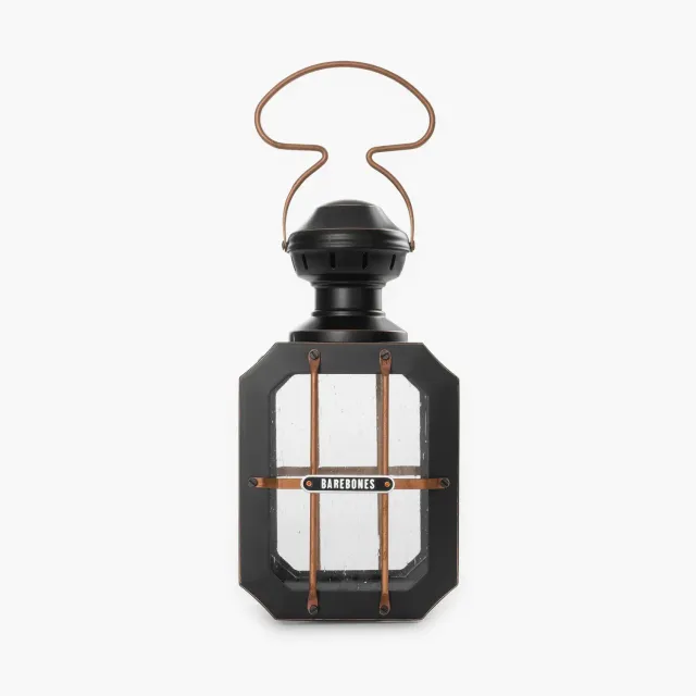 Bare Bones Box Candle Lantern kaarslantaarn zwart staal