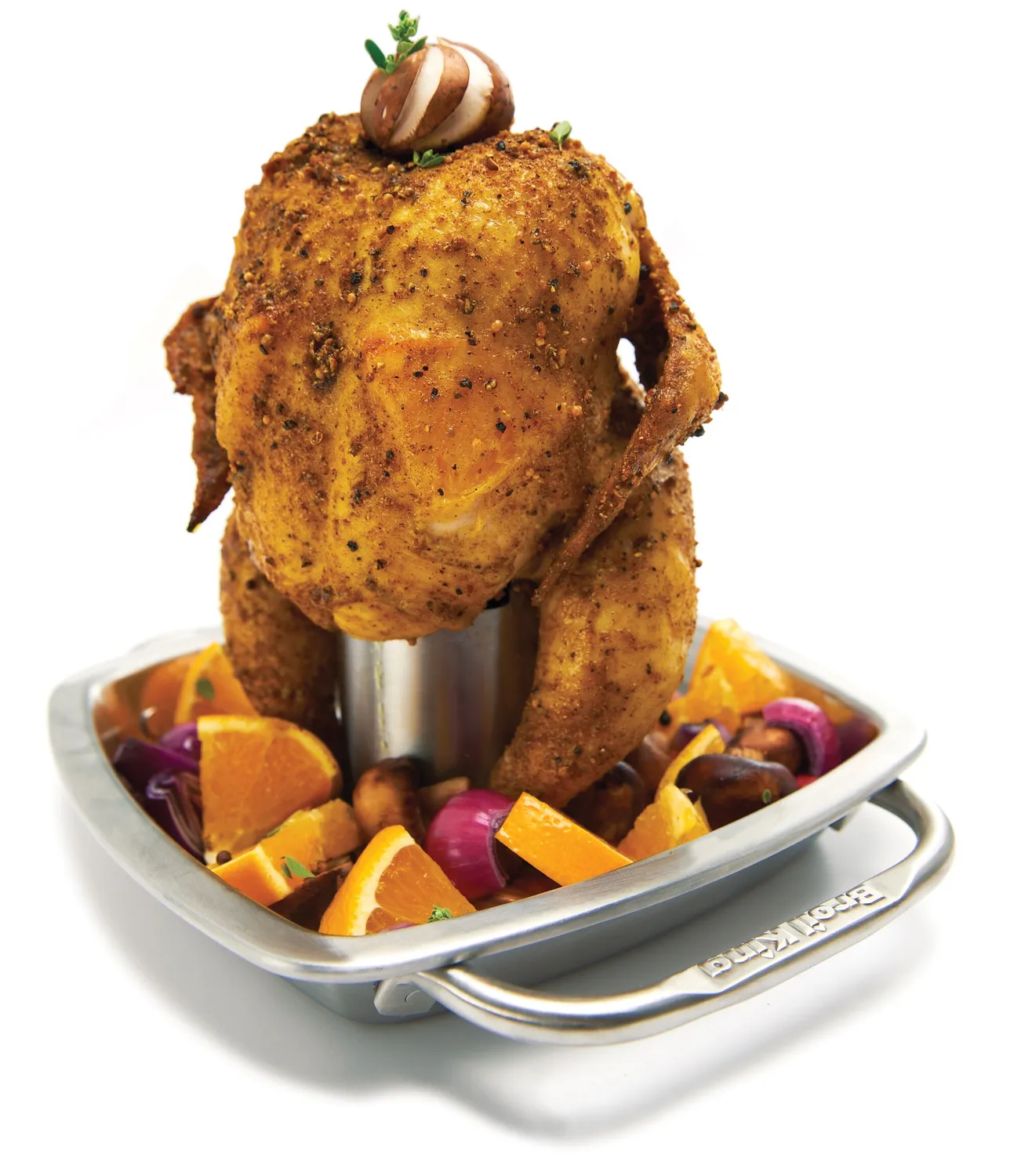Broil King Imperial kiphouder rvs met lekschaal