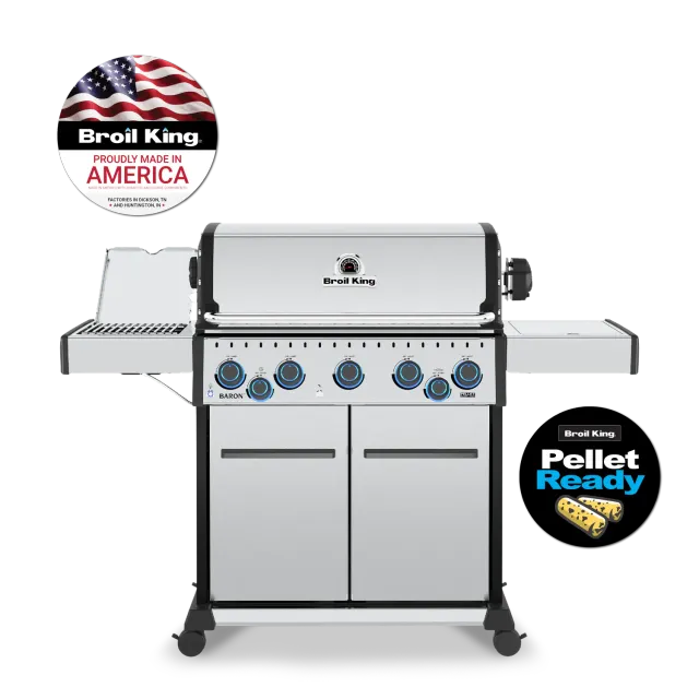 Broil King Baron S 590 Pro Infrared gasbarbecue propaan 5 branders
