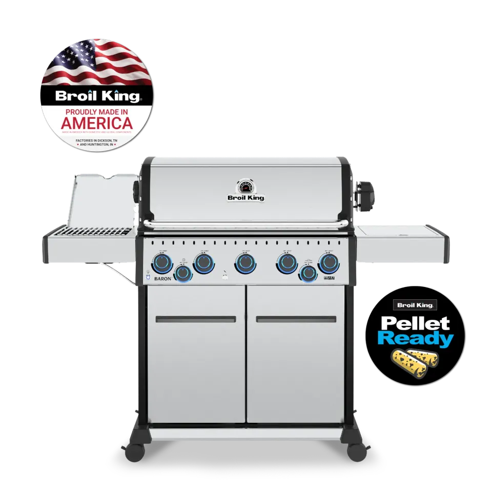 Broil King Baron S 590 Pro Infrared gasbarbecue propaan 5 branders
