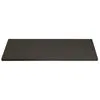 Snijplank zwart polyethyleen 120x45x2 cm
