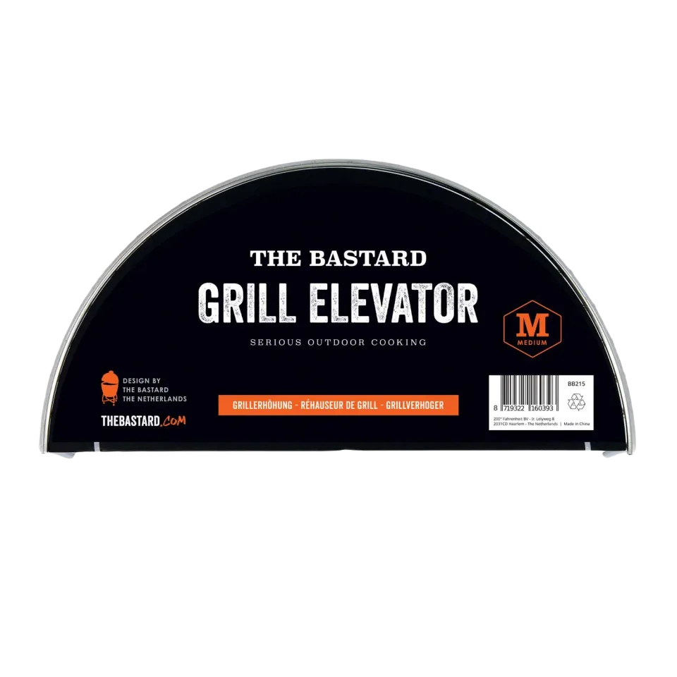 The Bastard Grill Elevator verhogingsrooster Medium 60% extra
