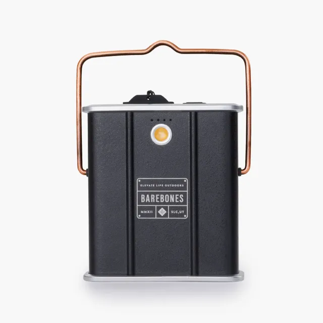 Bare Bones Living Power Bank 10000 mAh powerbank zwart