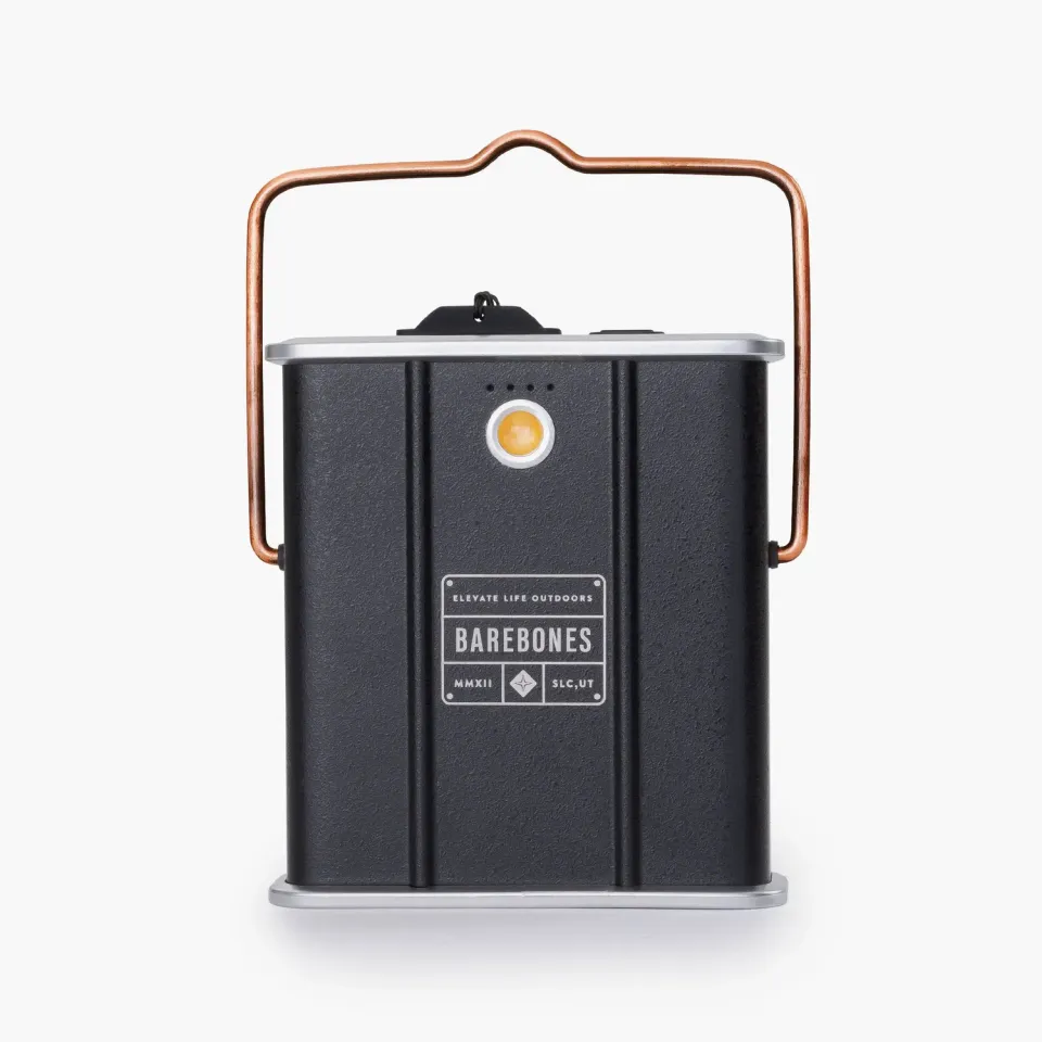 Bare Bones Living Power Bank 10000 mAh powerbank zwart