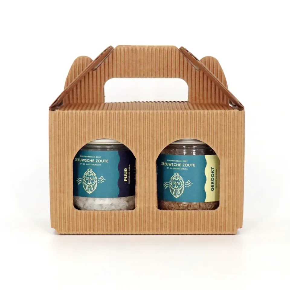 Sartons Zeeuwsche Zoute Duo Set zout 200 g grof
