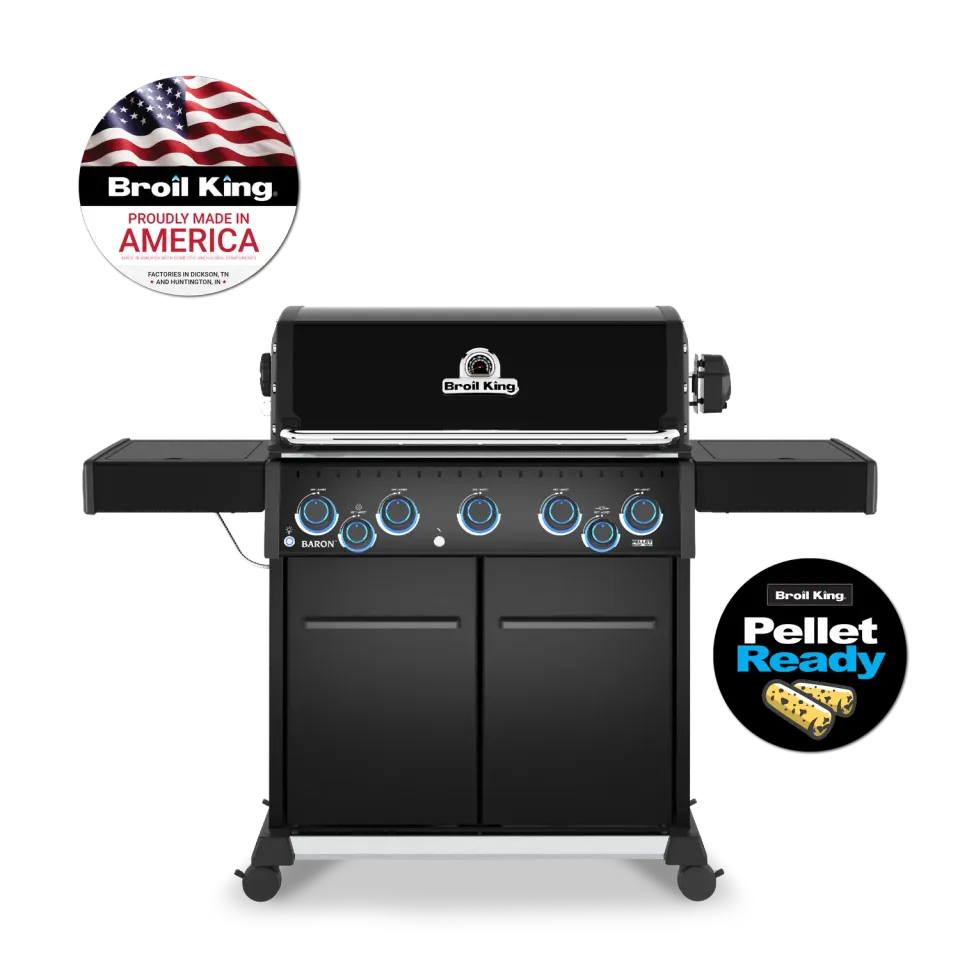Broil King Baron 590 Pro Shadow gasbarbecue propaan