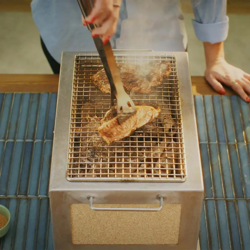 Kasai Grill Little Kasai Konro Barbecue RVS Frame