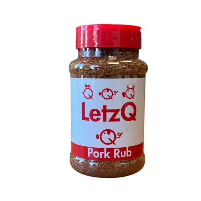 Sartons LetzQ Pork Rub barbecue rub 300 gr zoet