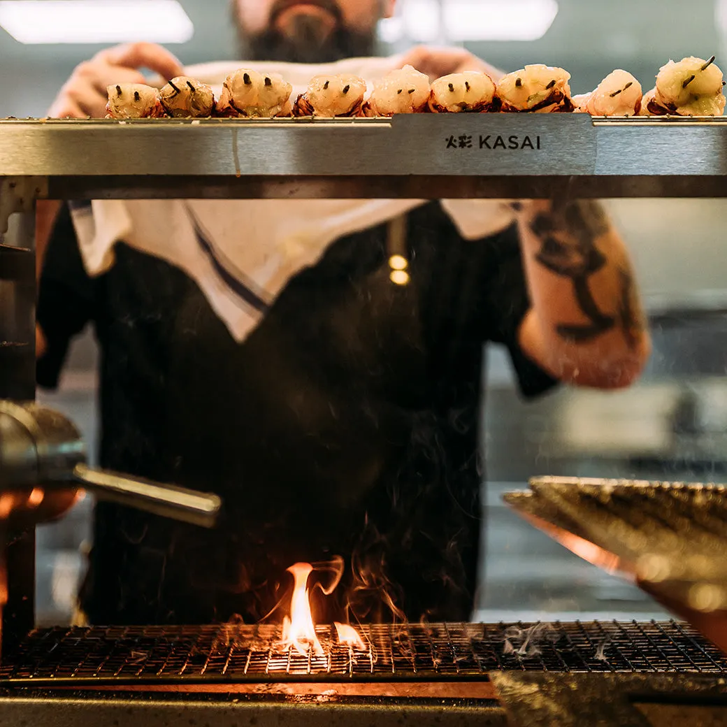 Kasai Grill Konro Robata Edition houtskool met rek