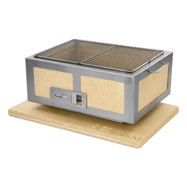 Kasai Konro Grill Heat Mat Edition met hittemat