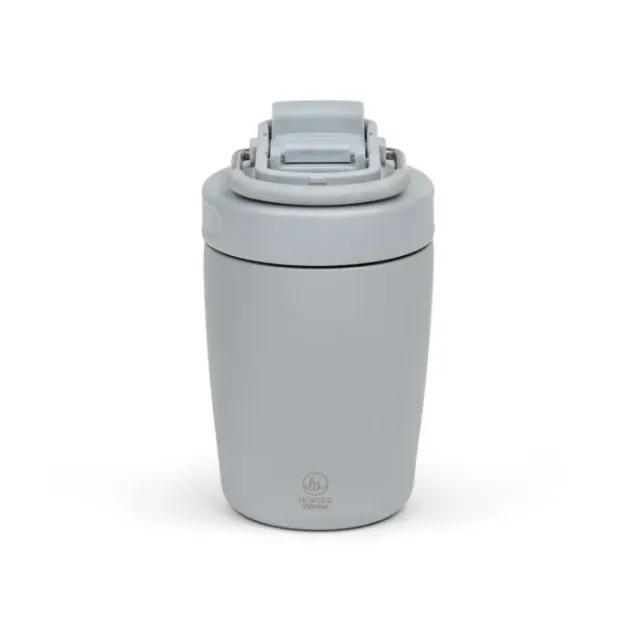 Sartons Moshi koffie to-go beker grijs lekvrij