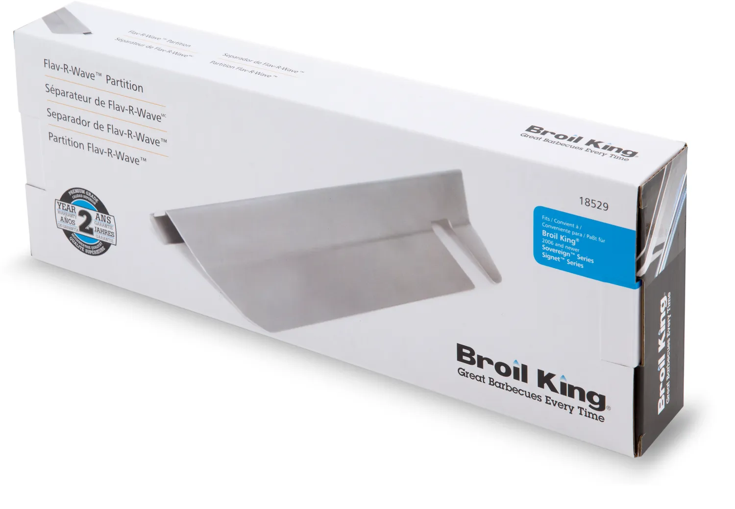 Broil King Signet Sovereign scheidingsplaat rvs