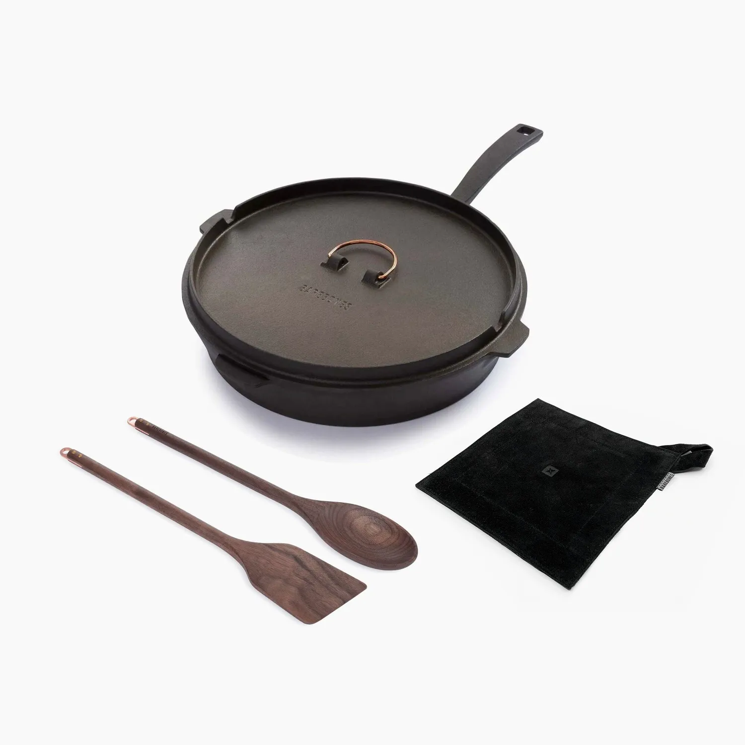 Barebones All-In-One Skillet koekenpan 12 inch bundel