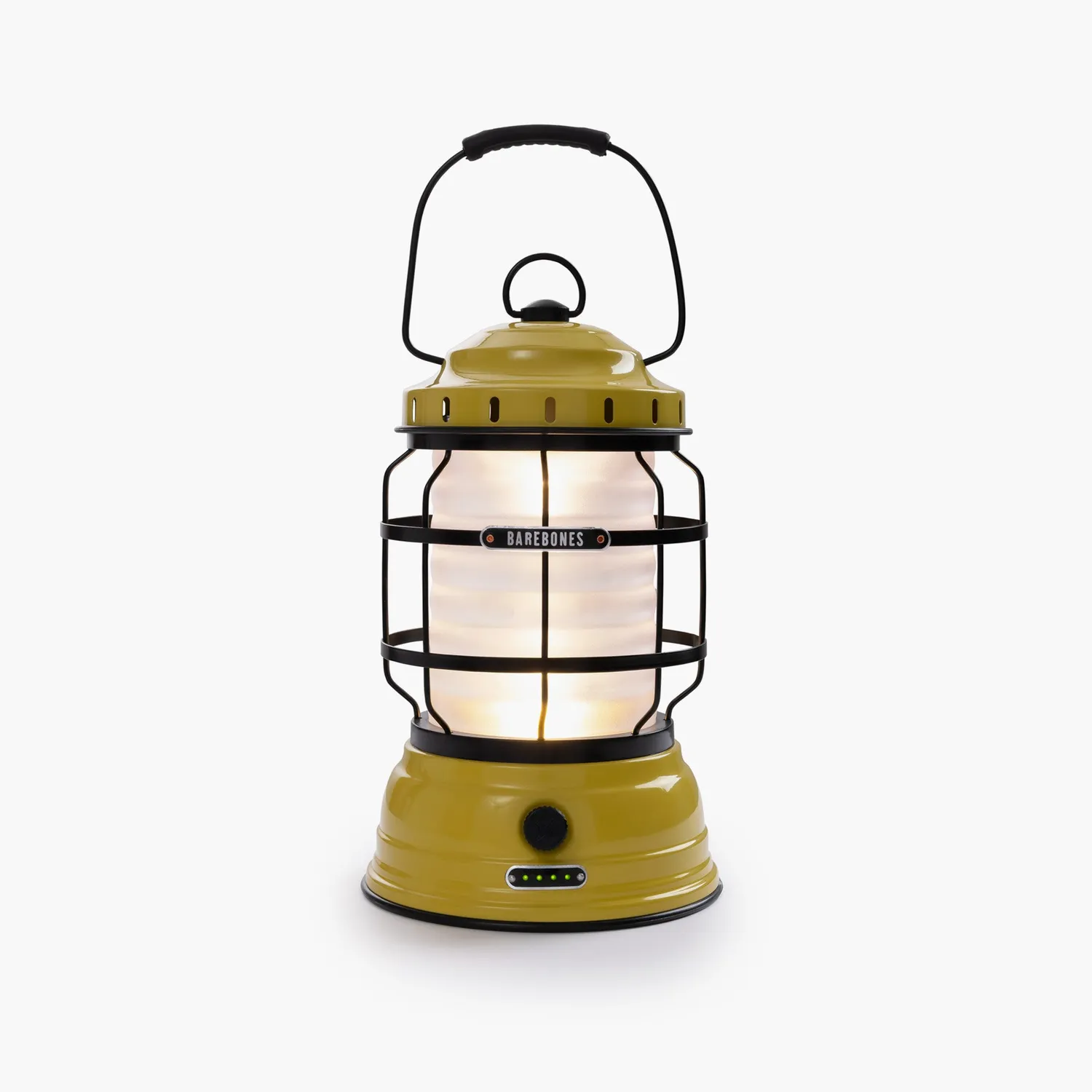Bare Bones Forest Lantern LED-lantaarn oplaadbaar staal
