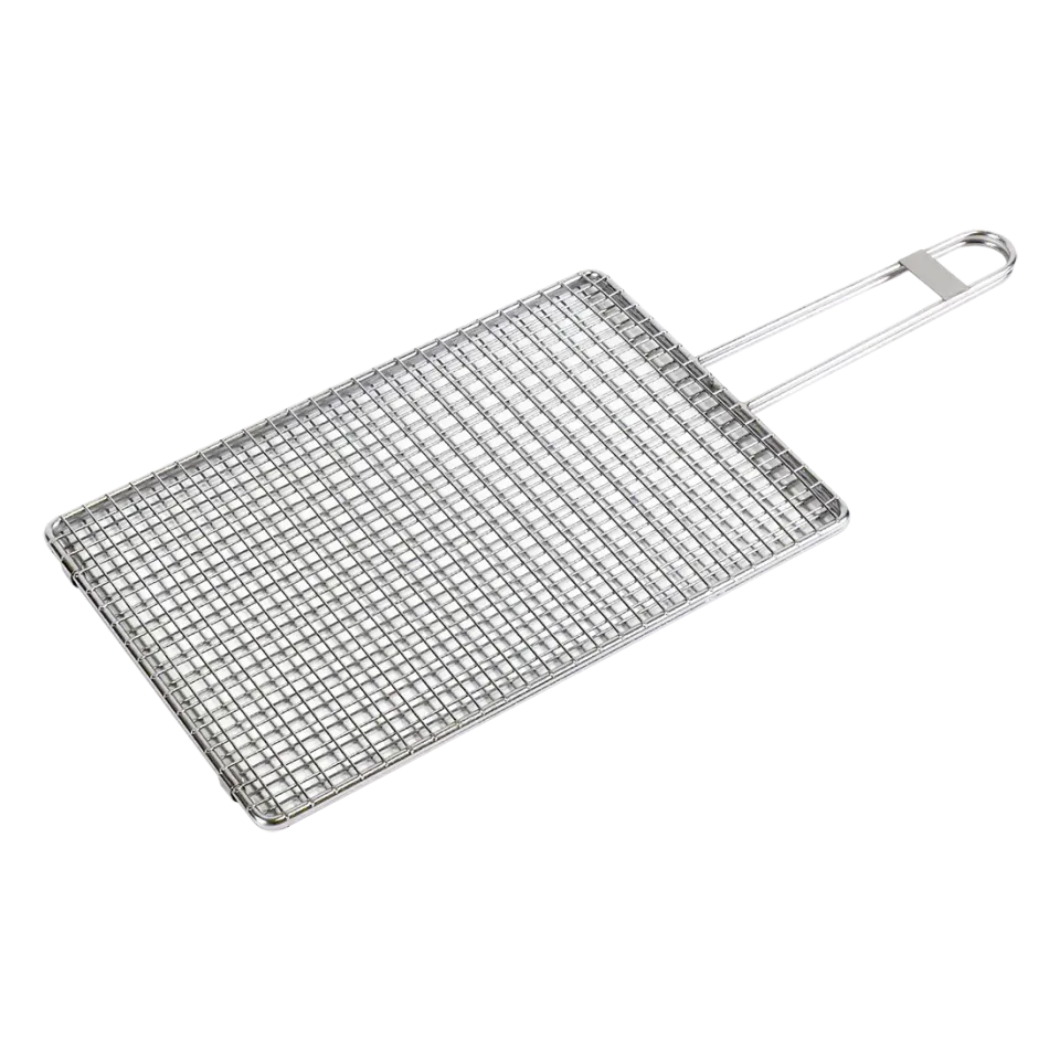Kasai Grill Dubbele Grillmand 30x20cm RVS 45cm