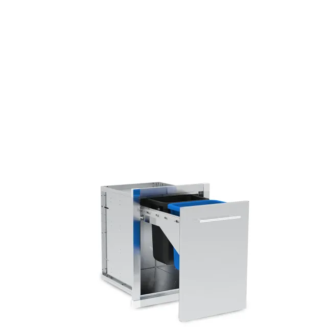 Broil King Enclosed Waste Organizer afvalbak rvs uittrekbaar