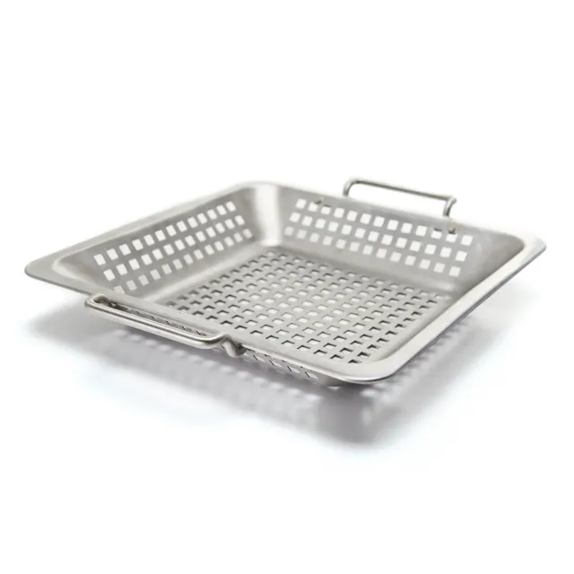 Broil King Grill Wok rvs accessoire 30x30 cm geperforeerd