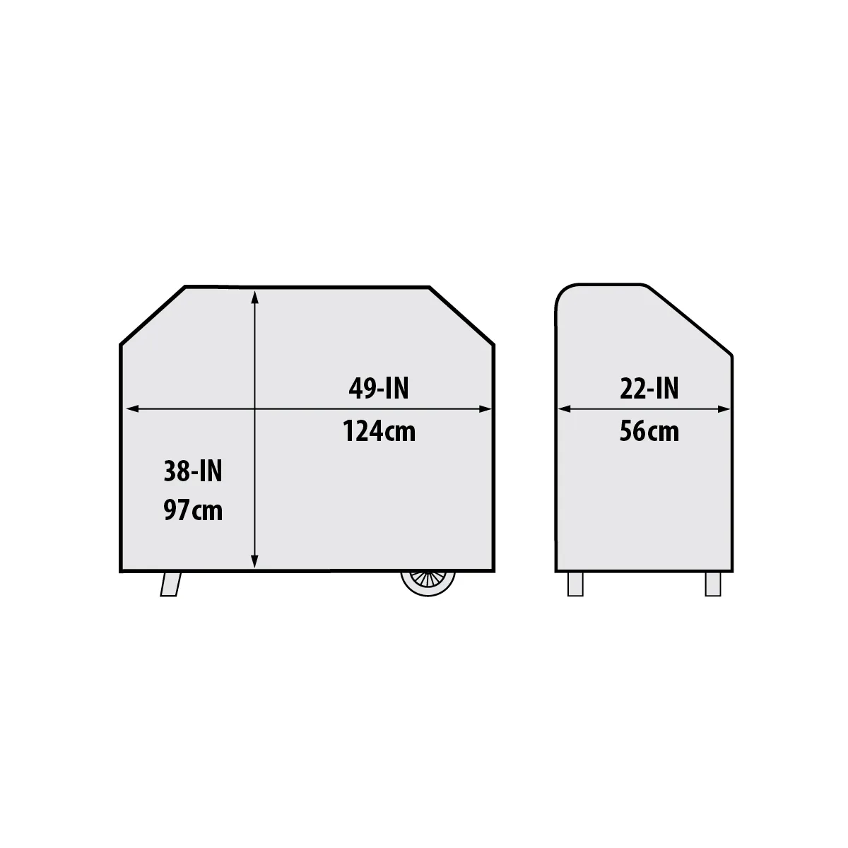 Broil King Crown Pellet 500 barbecuehoes waterbestendig