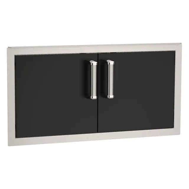 Fire Magic Echelon Black Double Access Door inbouwdeur zwart