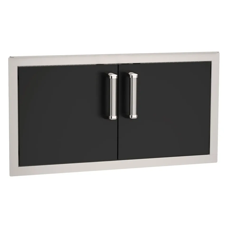 Fire Magic Echelon Black Double Access Door inbouwdeur zwart