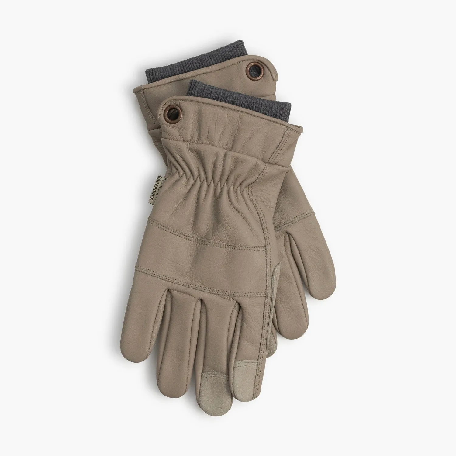 Barebones Kunar werkhandschoenen leer natural