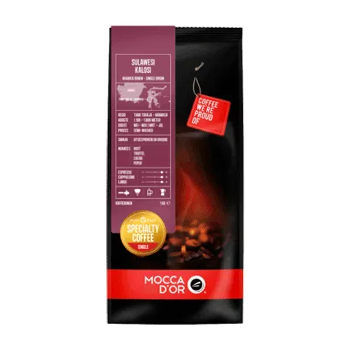 Sartons Sulawesi Kalosi koffie 250gr krachtig