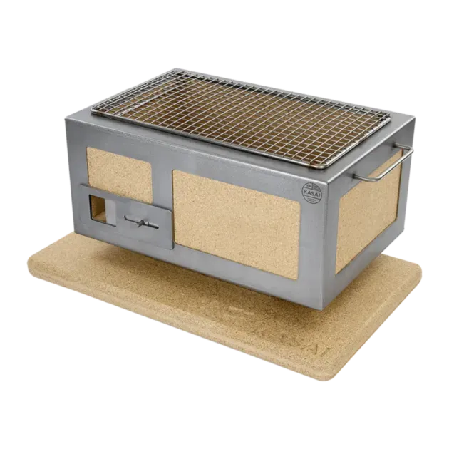 Kasai Konro Grill Heat Mat Edition met hittemat