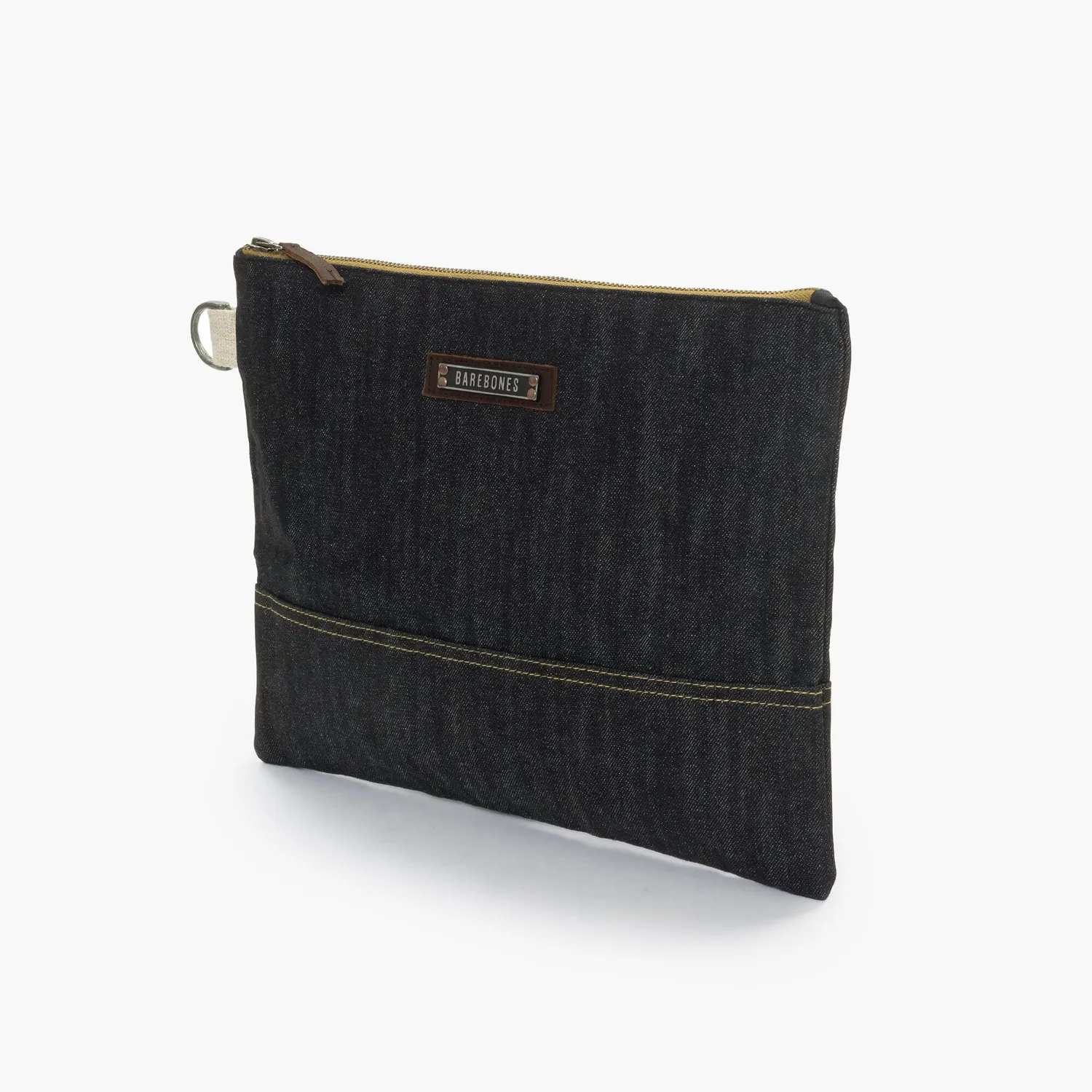 Barebones Neelum Zipper Pouch etui denim
