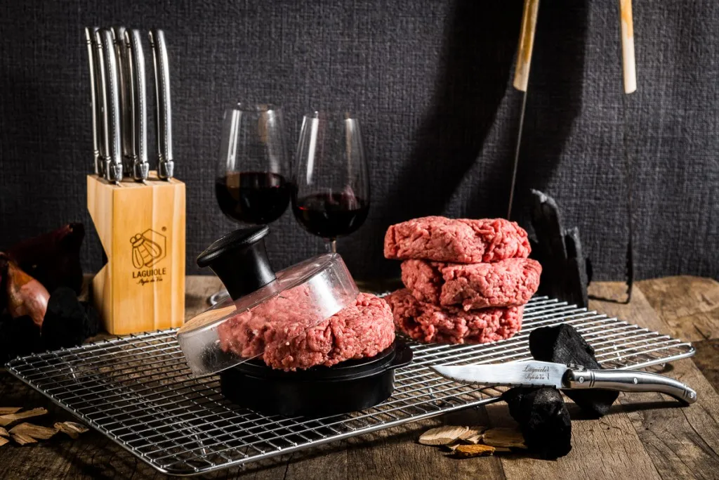 Premium Line Steakmessen zwart scherp messenset