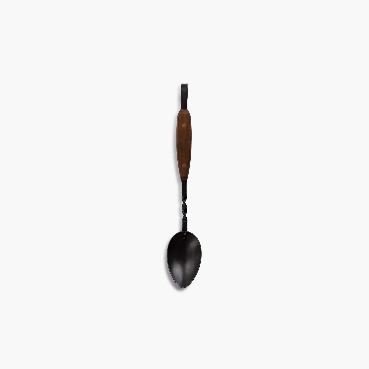 Bare Bones Living Cowboy Grill Chef Spoon bbq-lepel walnoot