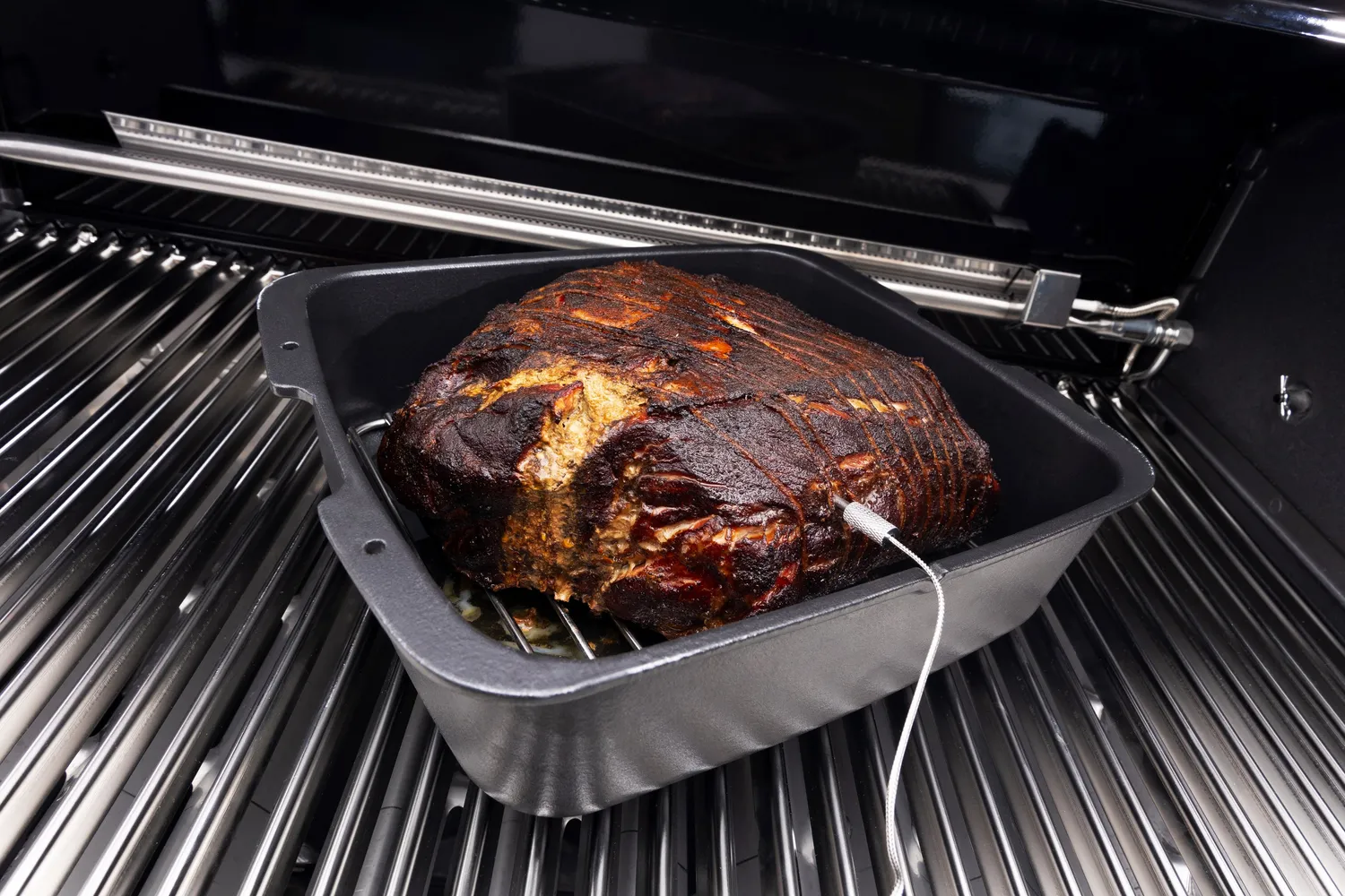 Broil King gietijzeren Dutch Oven braadpan met rek