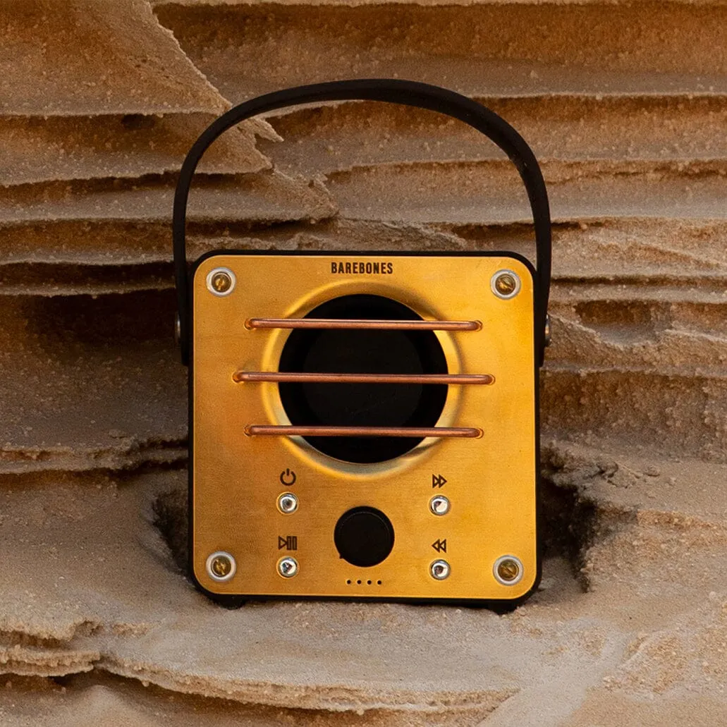 Barebones Block Tower bluetooth speaker koper 20 uur