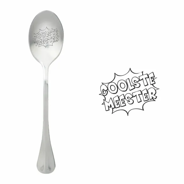 Sartons Coolste meester cadeau bedankje