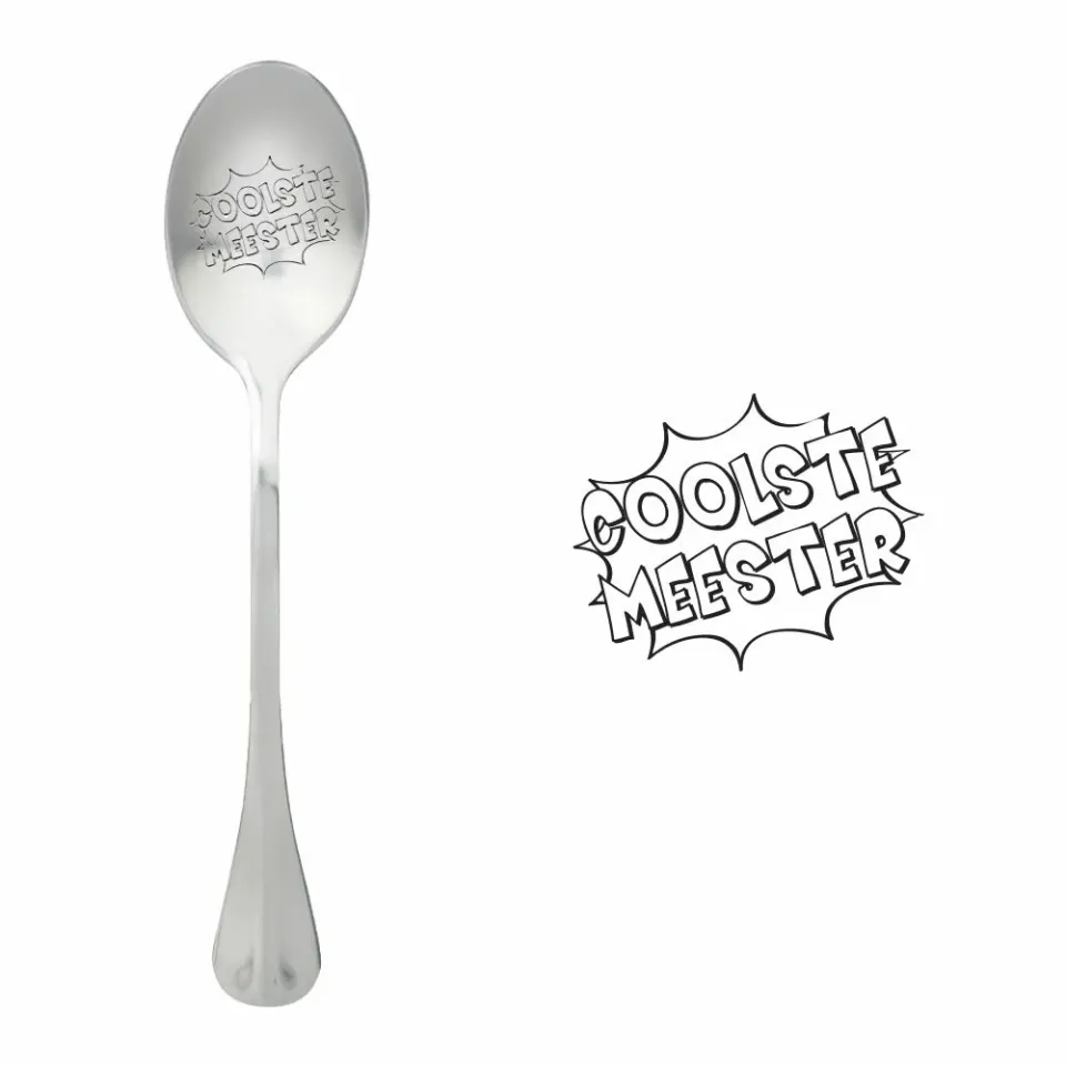 Sartons Coolste meester cadeau bedankje