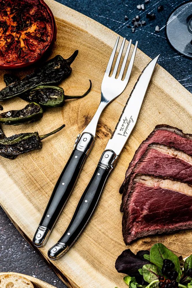 Sartons Premium Line Vorken Zwart barbecue bestek