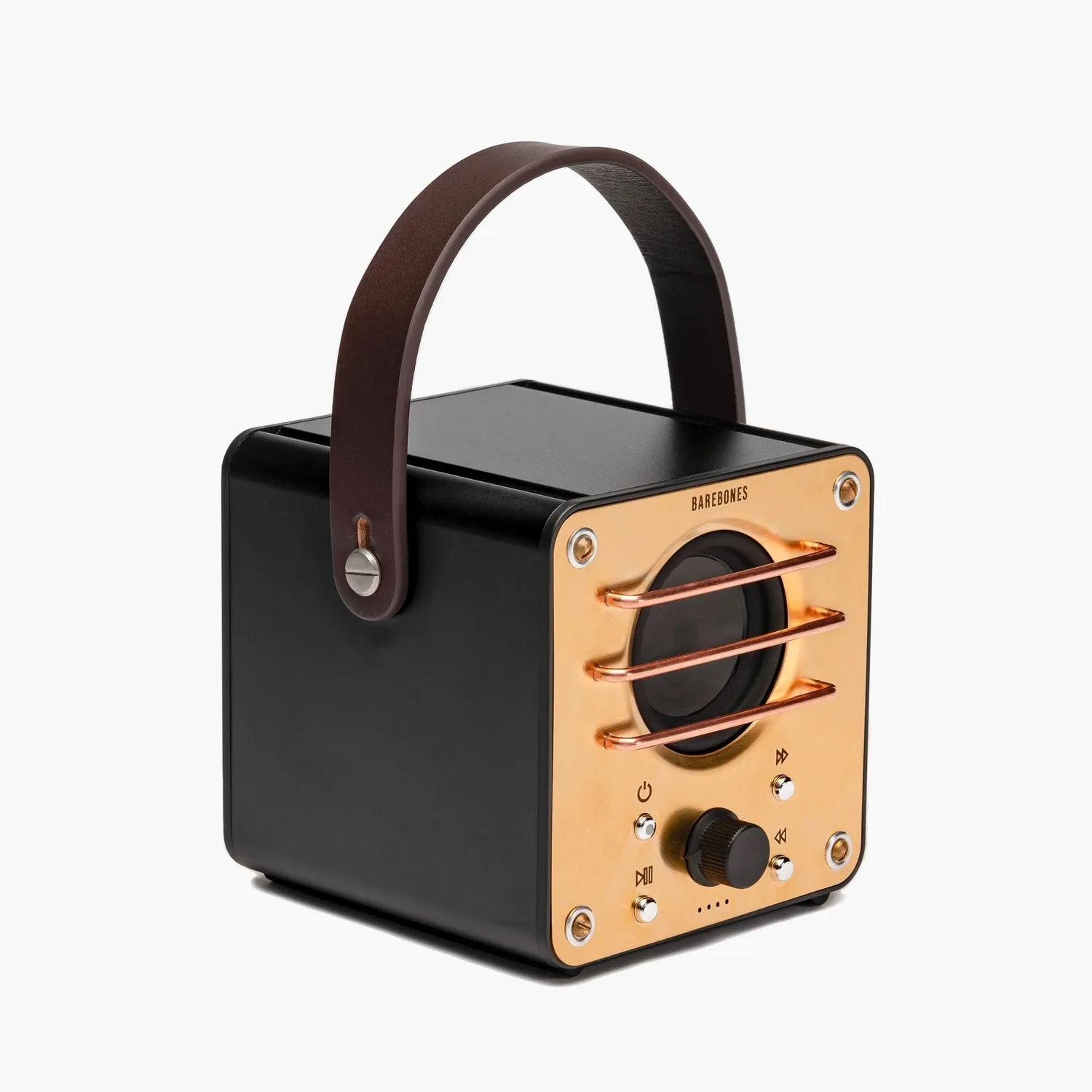 Barebones Block Tower bluetooth speaker koper 20 uur