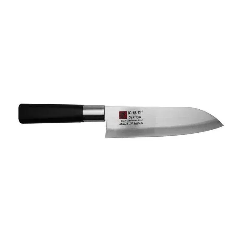 Konro Sekiryu Santokumes 16,5cm Zwart RVS