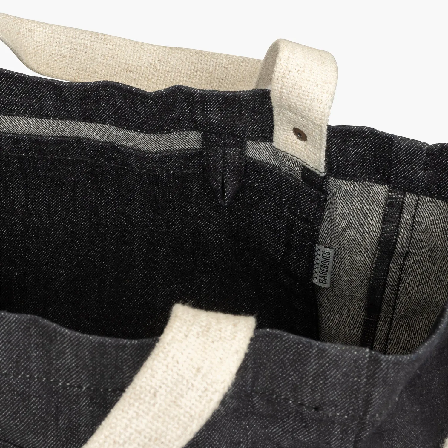 Bare Bones Neelum Giant Tote 40L Denim 2-pack wax