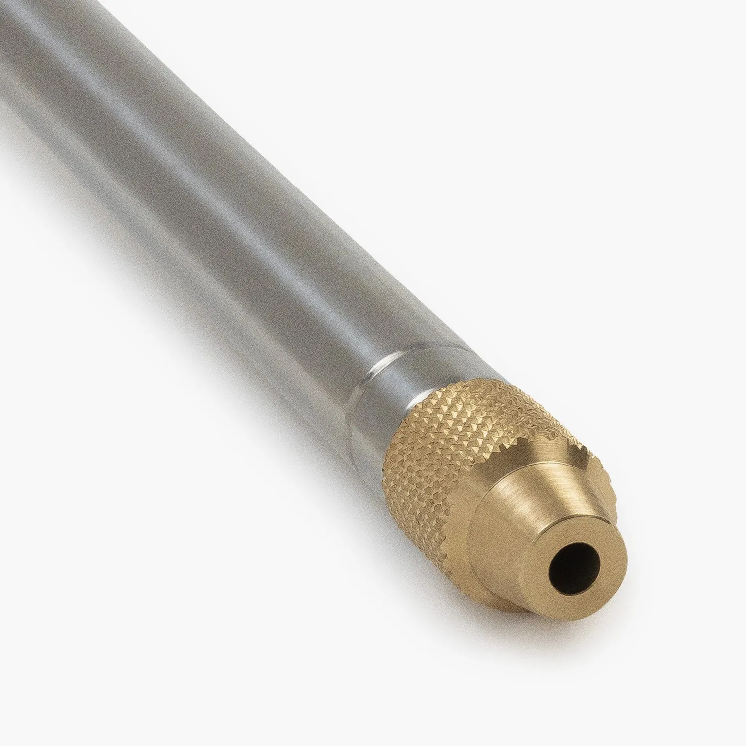 Bare Bones Living Telescoping vuuraanblazer messing