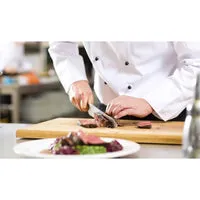 Konro Kotai Fileermes Flexibel 20 cm met Bamboe Doos
