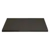 Tenryo K1 snijplank zwart 50x25x2cm polyetheen