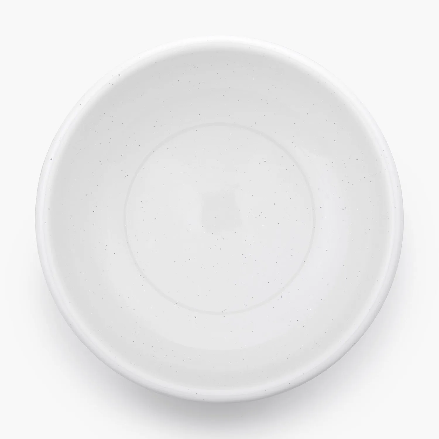 Bare Bones Living Rolled Enamelware Bowl Set emaille kommen Soft White