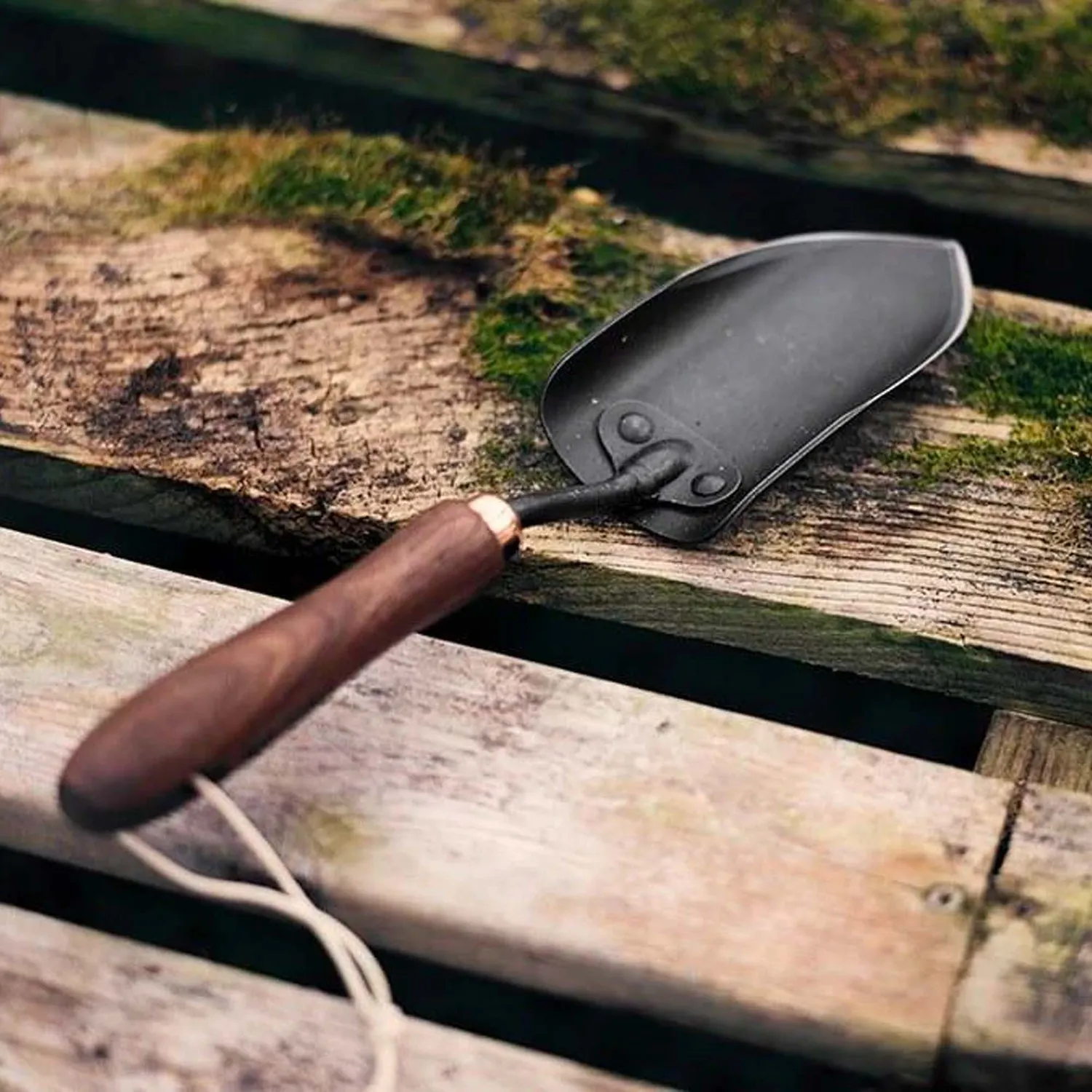 Barebones Spade tuinschepje Ash Mint roestvrij staal