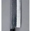 Konro Santoku mes 16,5 cm gehamerd