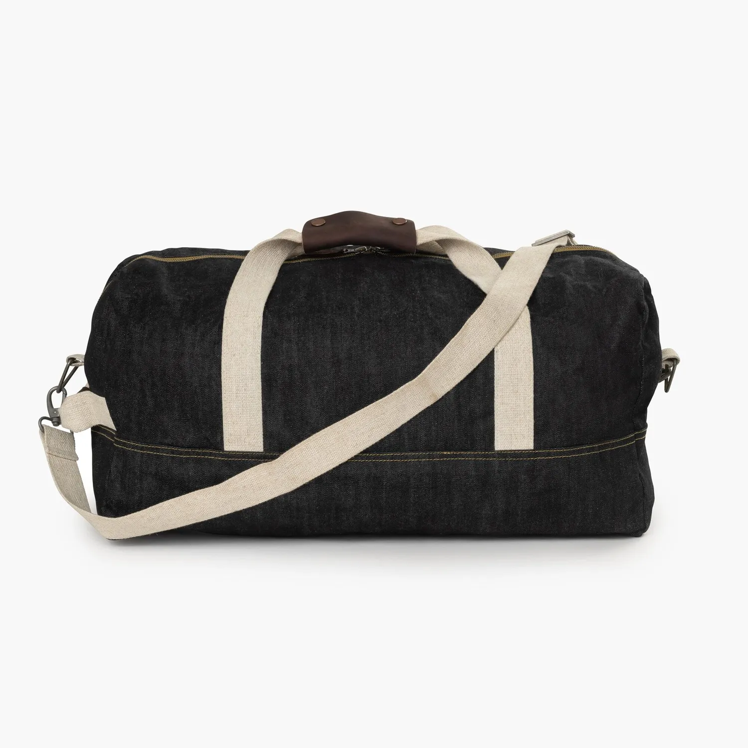 Bare Bones Living Neelum Duffel reistas denim weekendformaat