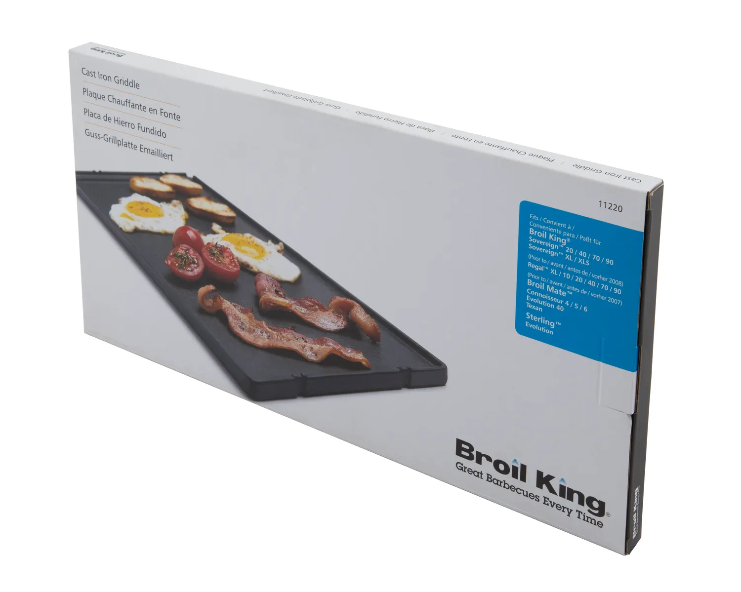 Broil King Sovereign Exact Fit grillplaat gietijzer